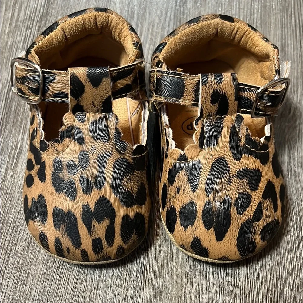 Leopard Print Kids Shoes